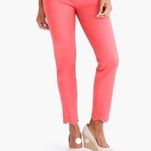 J. Crew Scalloped Hem Winnie Pant
